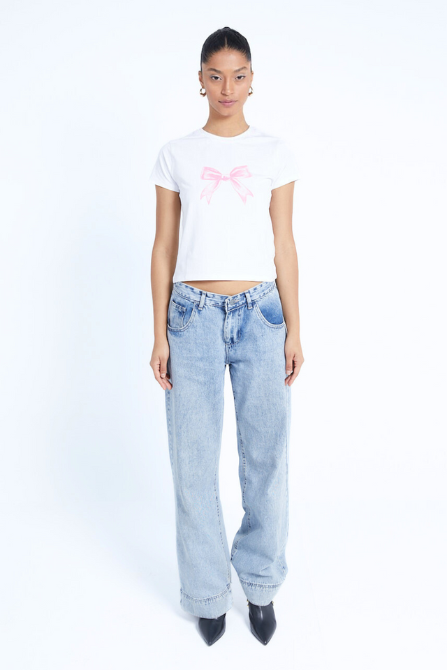 THE BOW BABY TEE