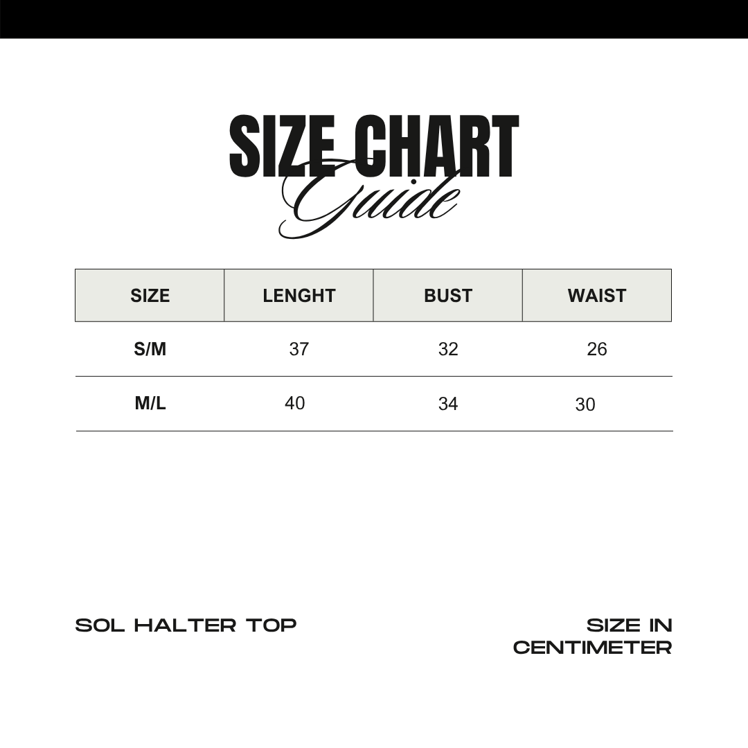 Sol Halter Top