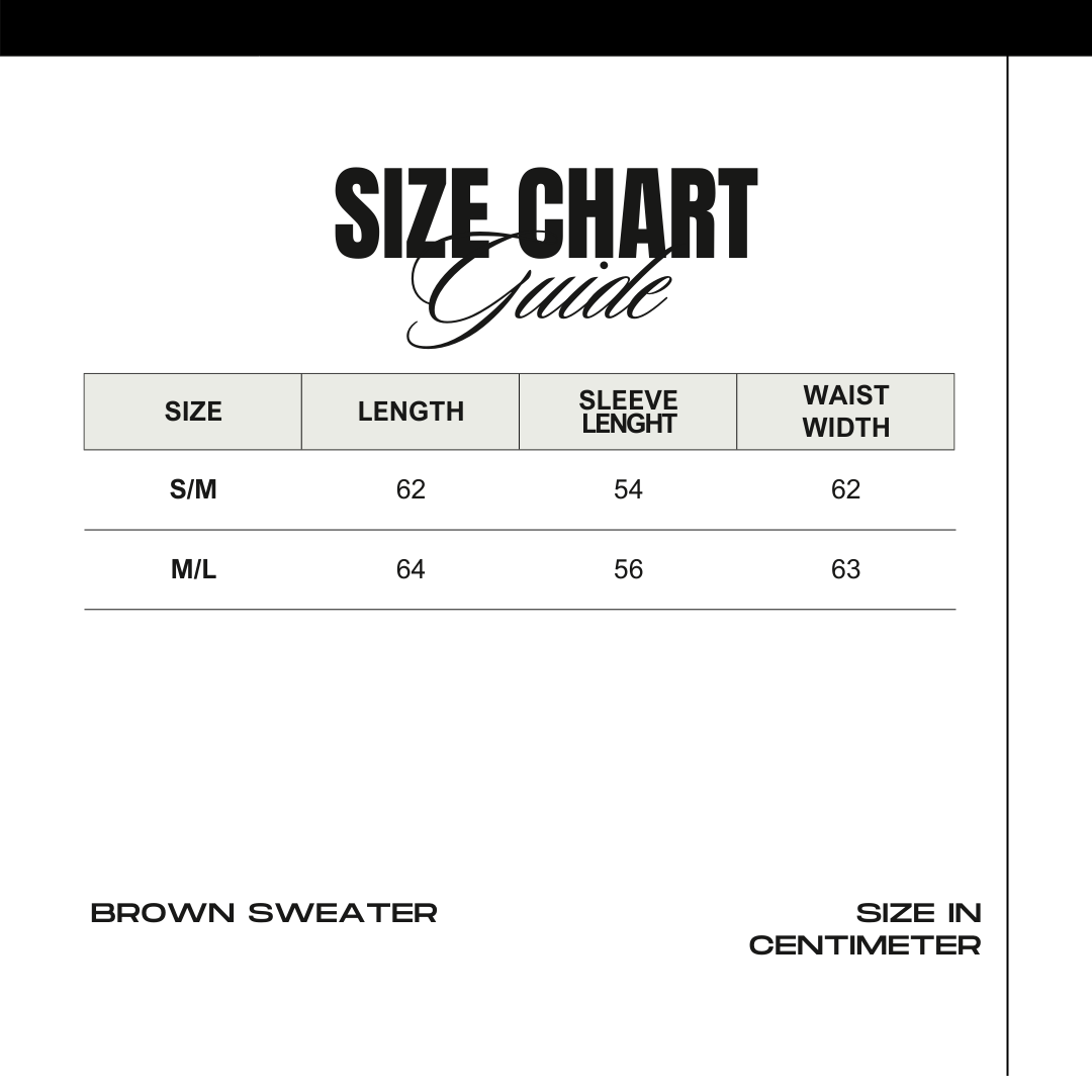 Striped Sweater Brown