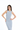 LILY LUREX DRESS IN SILVER