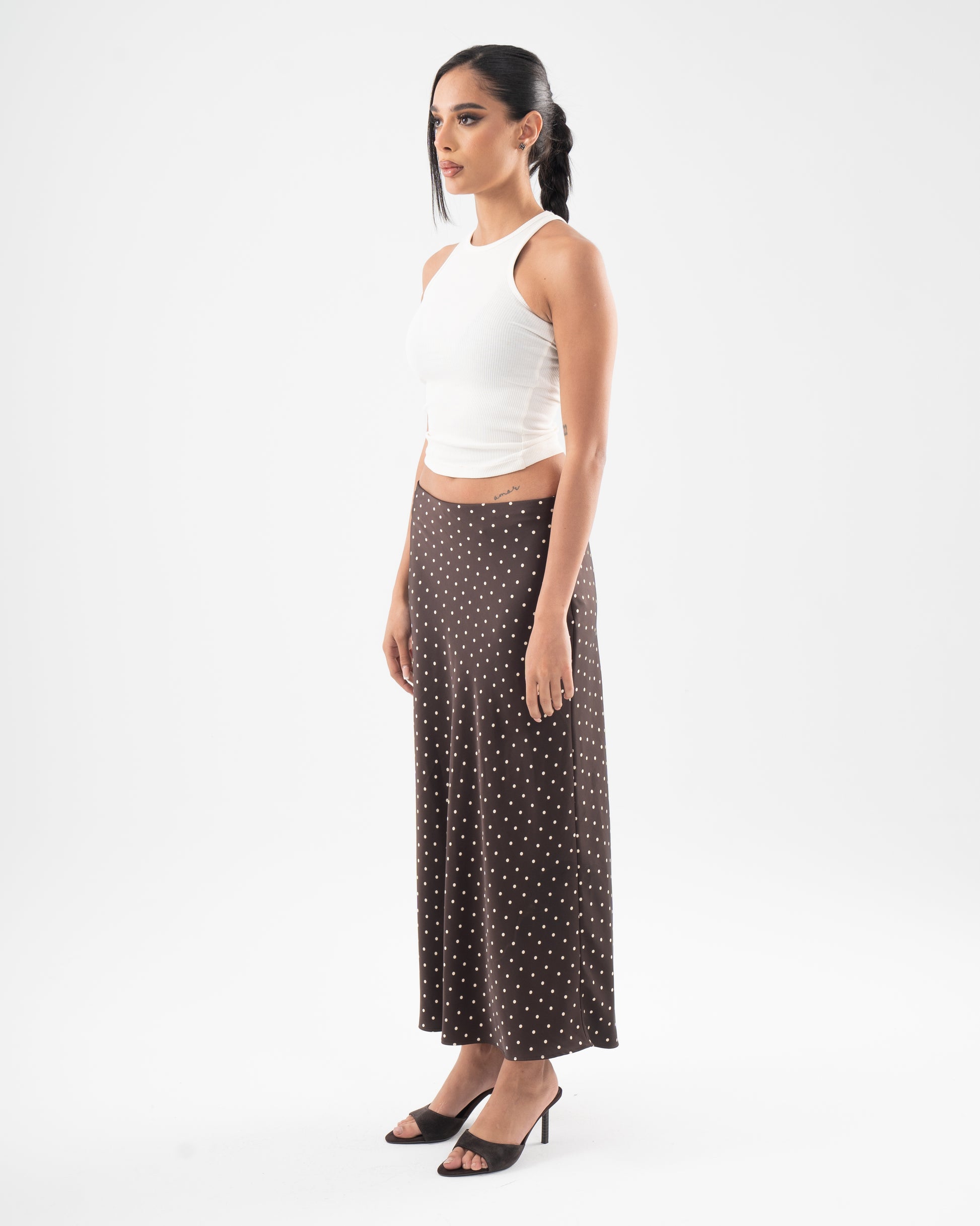 Core Skin Halter In Ecru