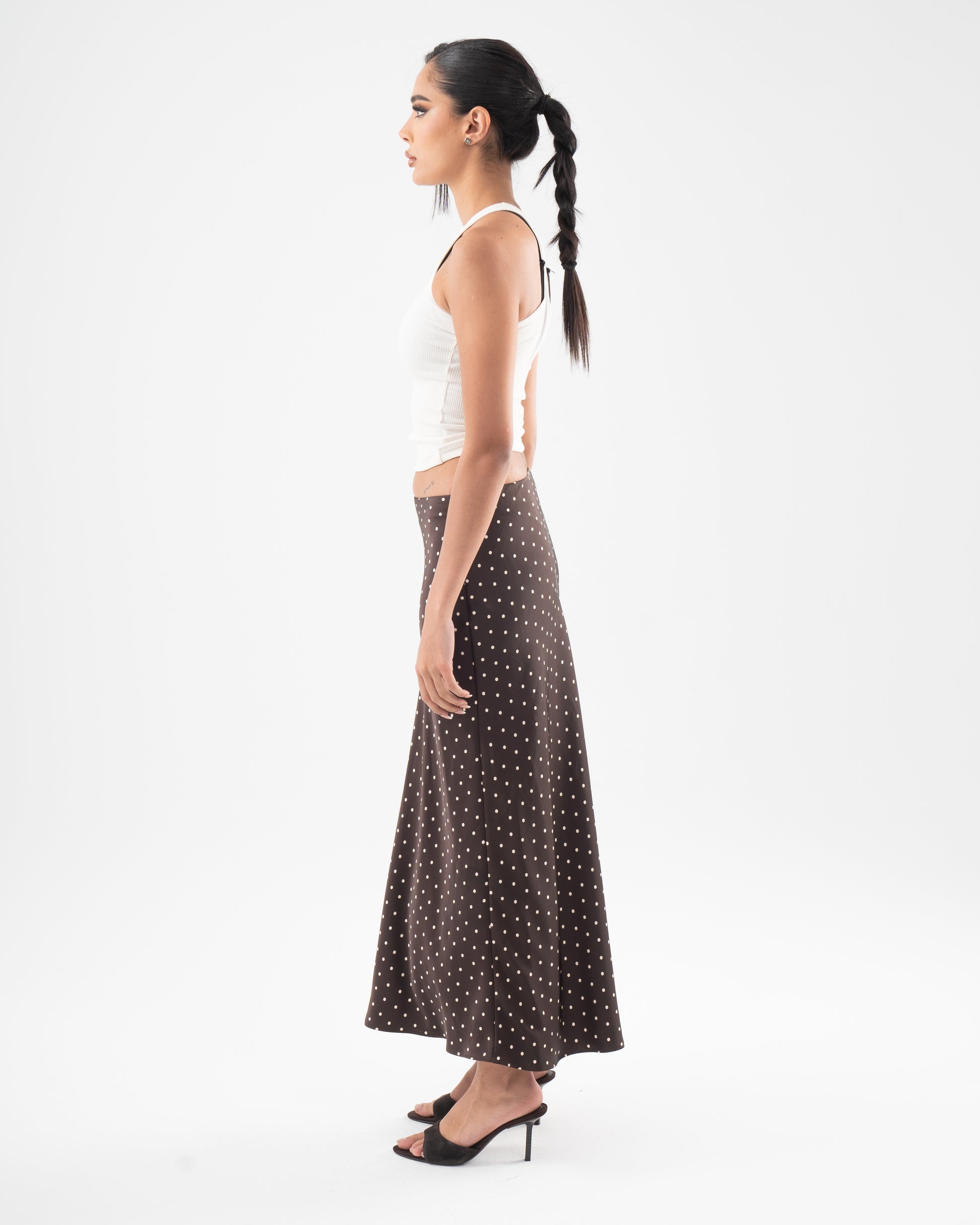 Core Skin Halter In Ecru