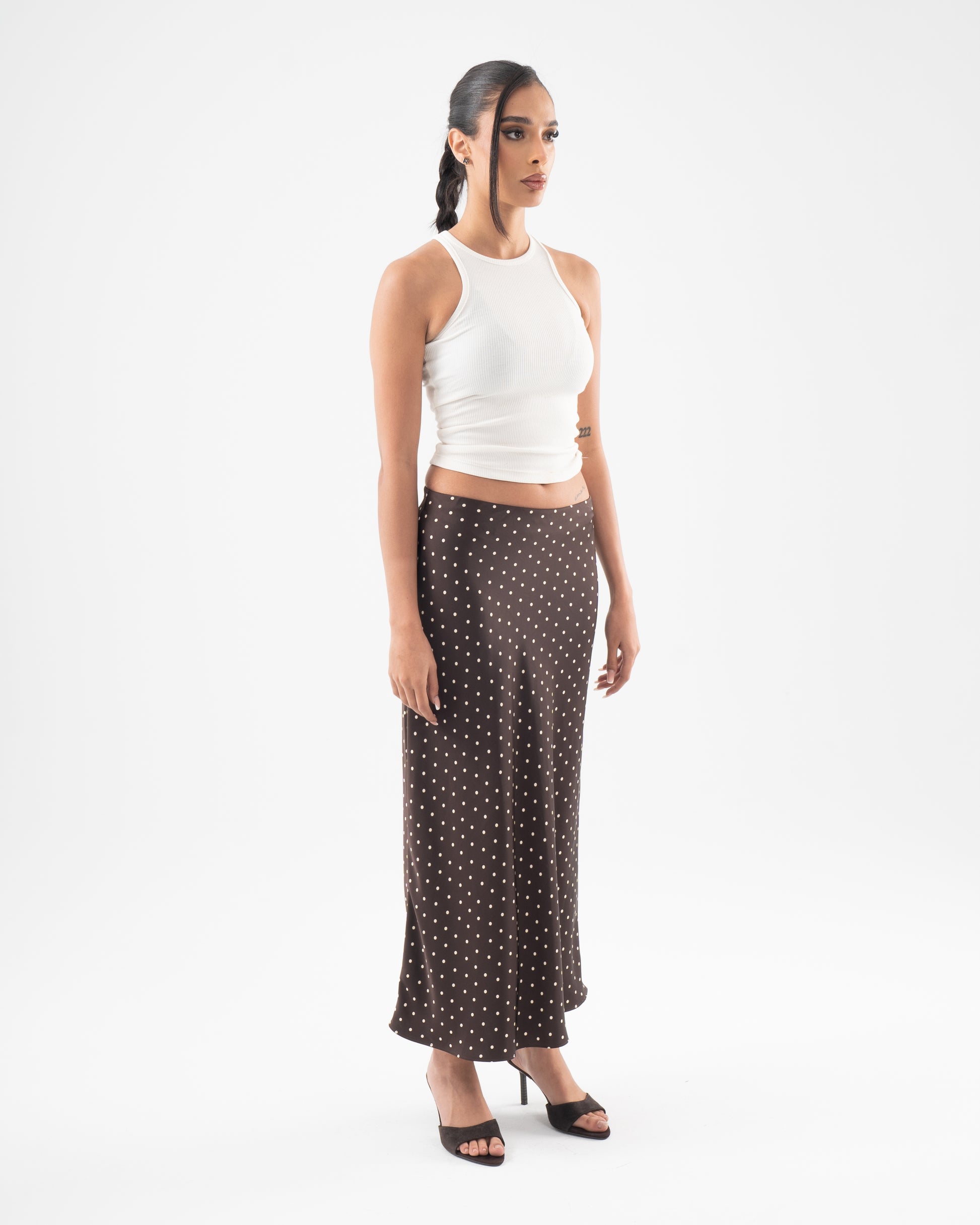 Core Skin Halter In Ecru