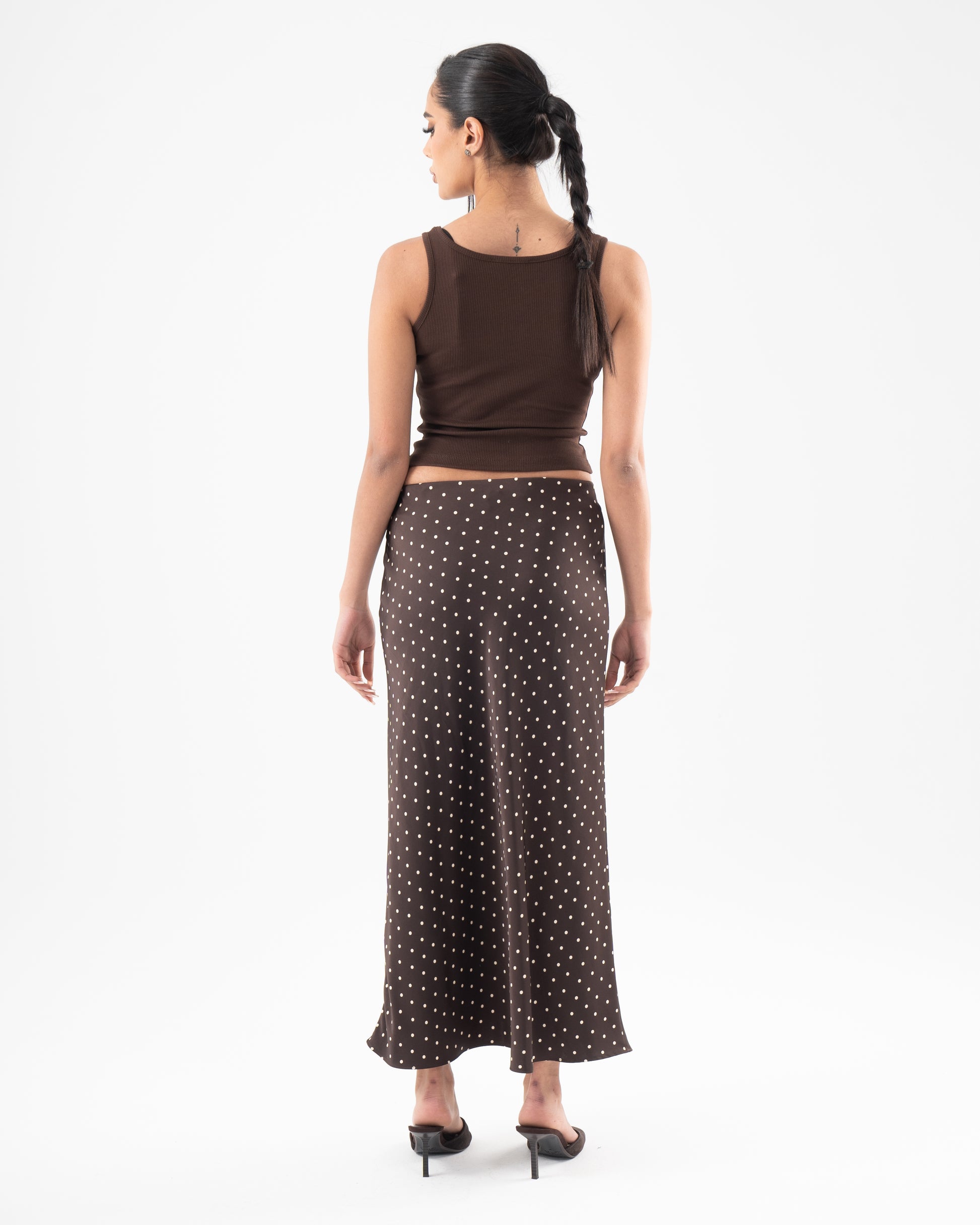 Core Skin Tank In Brown