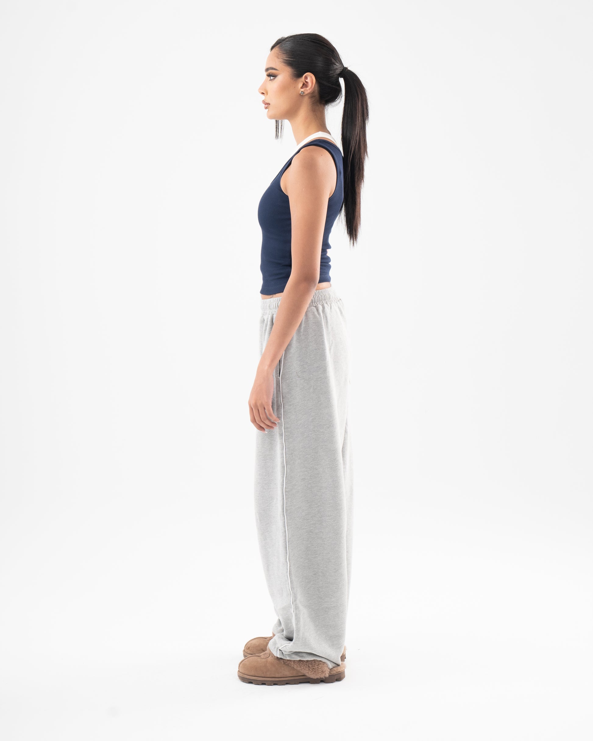 Core Skin Tank In Navy