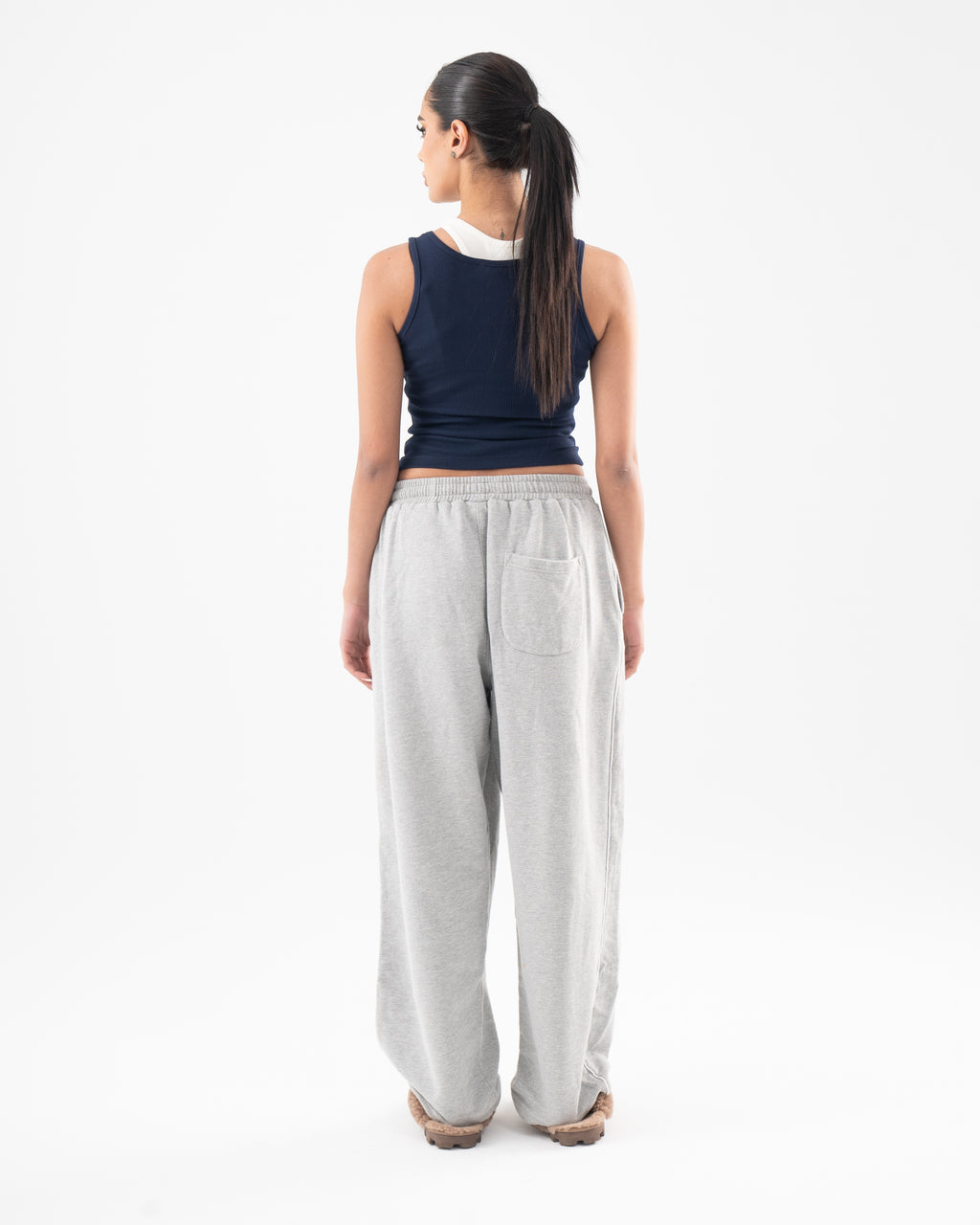 Core Skin Tank In Navy