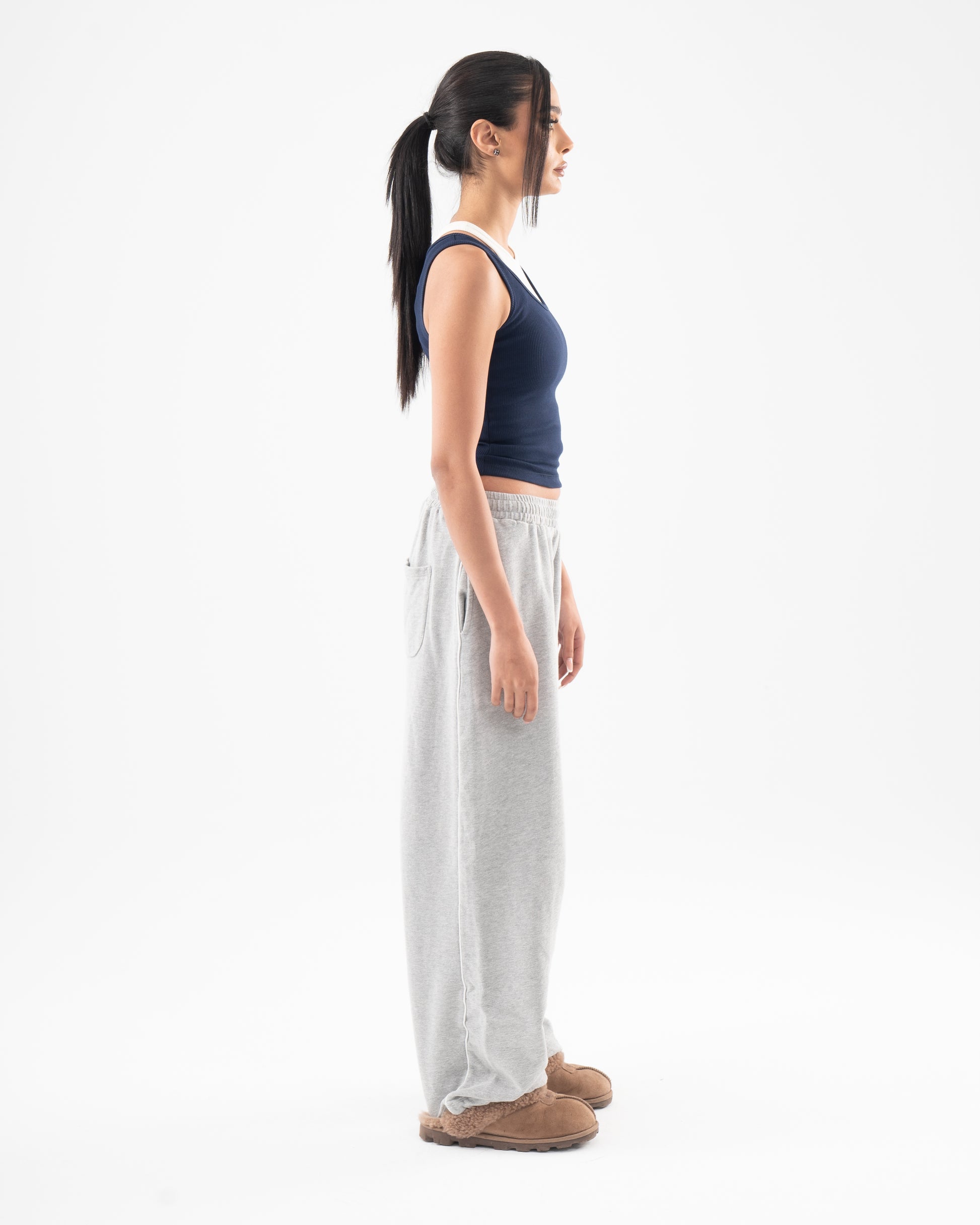 Core Skin Tank In Navy