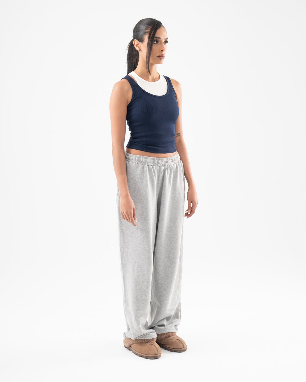 Core Skin Tank In Navy