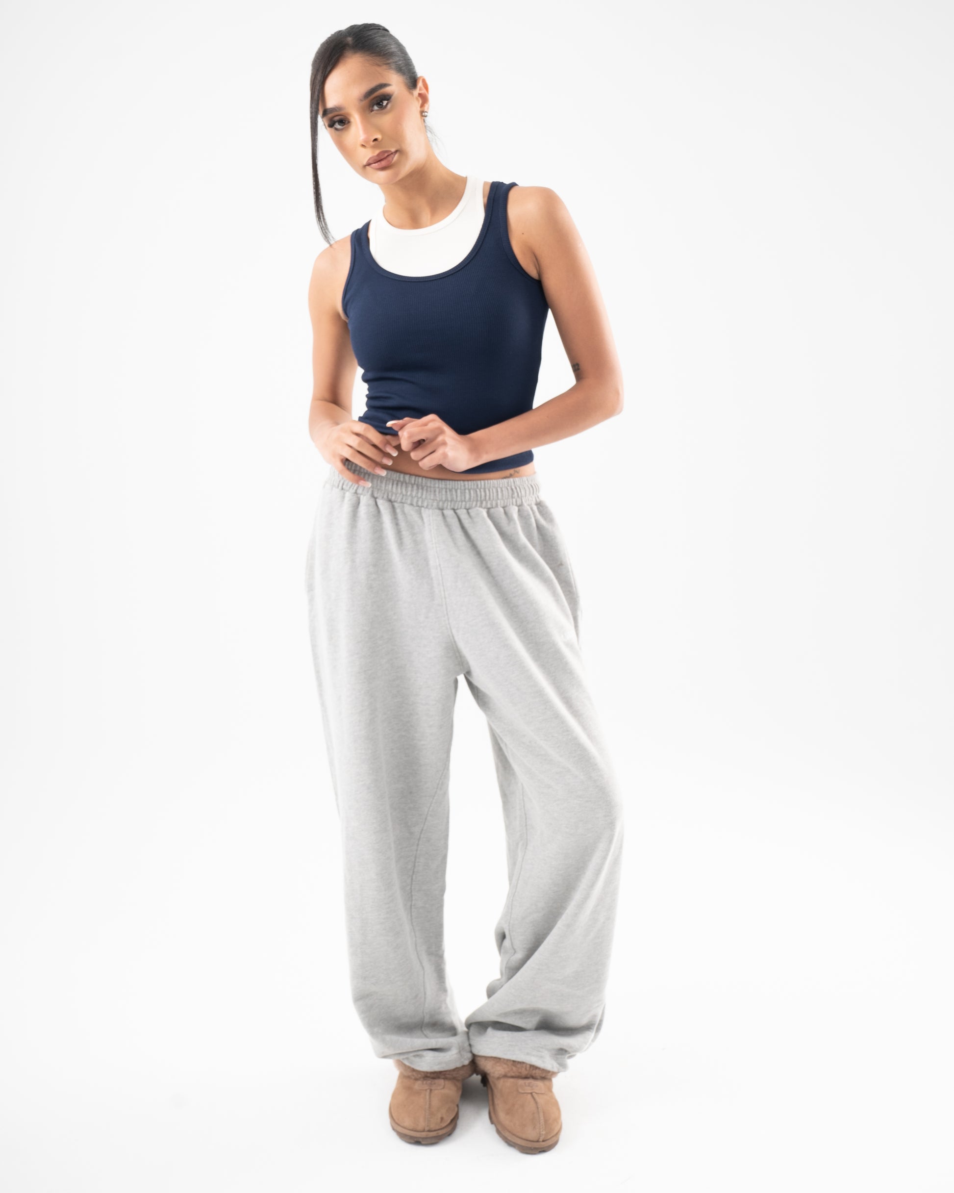 Core Skin Tank In Navy