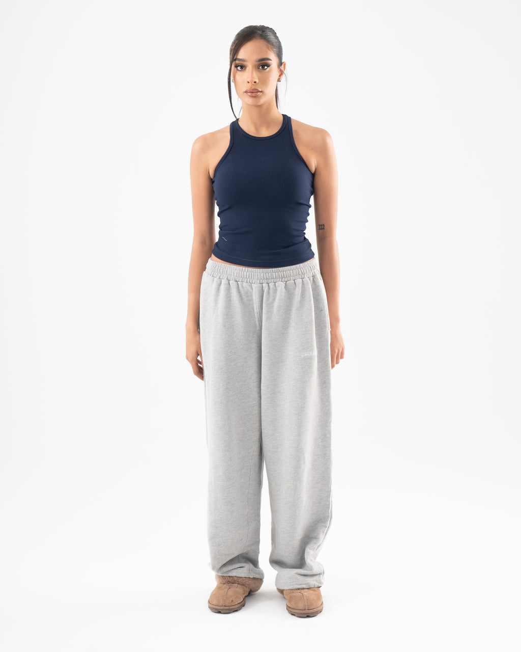 Core Skin Halter In Navy