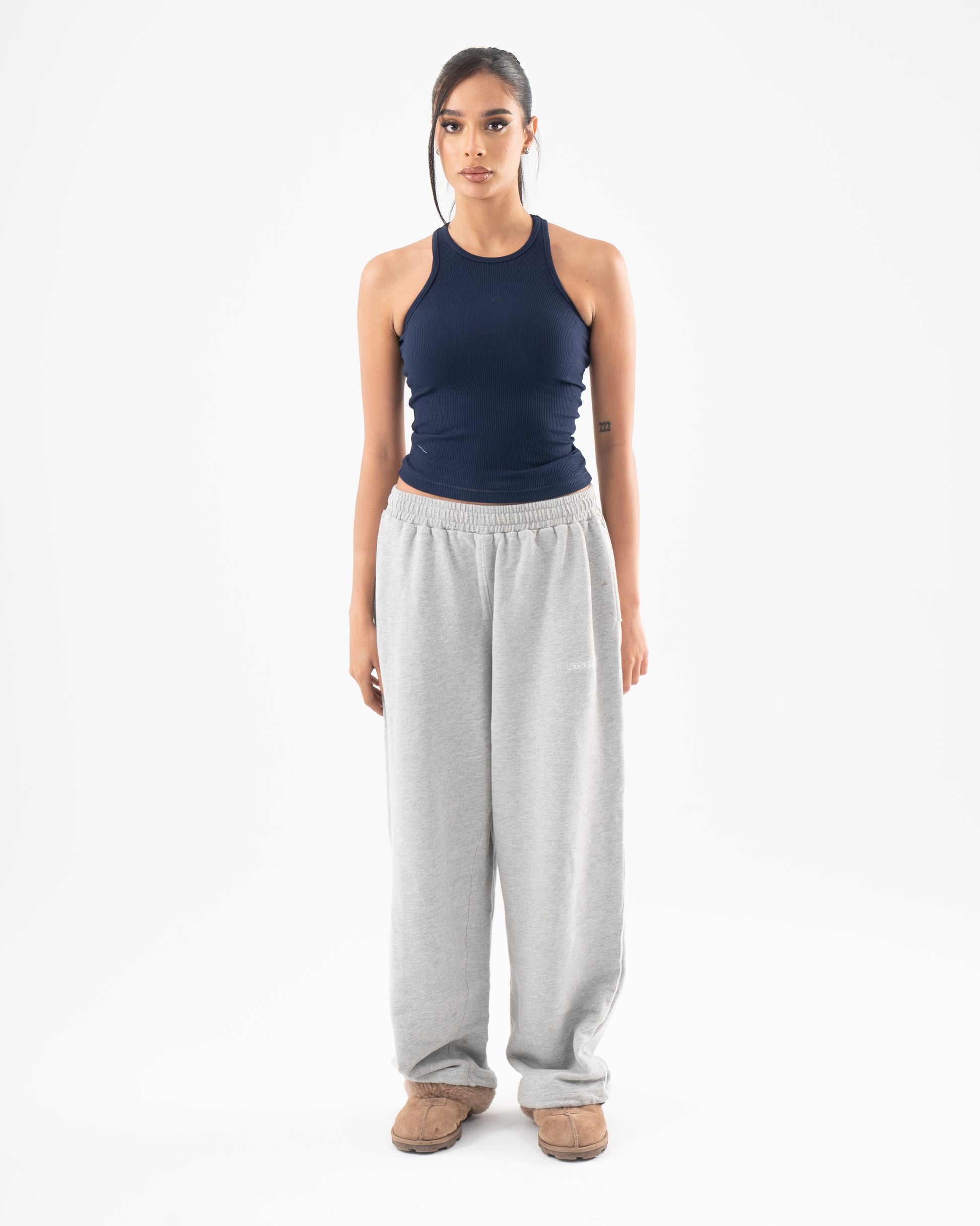 Core Skin Halter In Navy