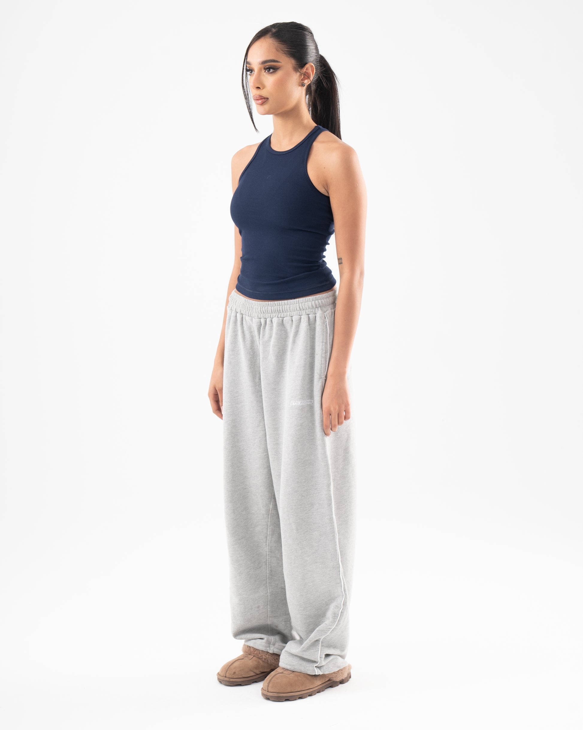 Core Skin Halter In Navy