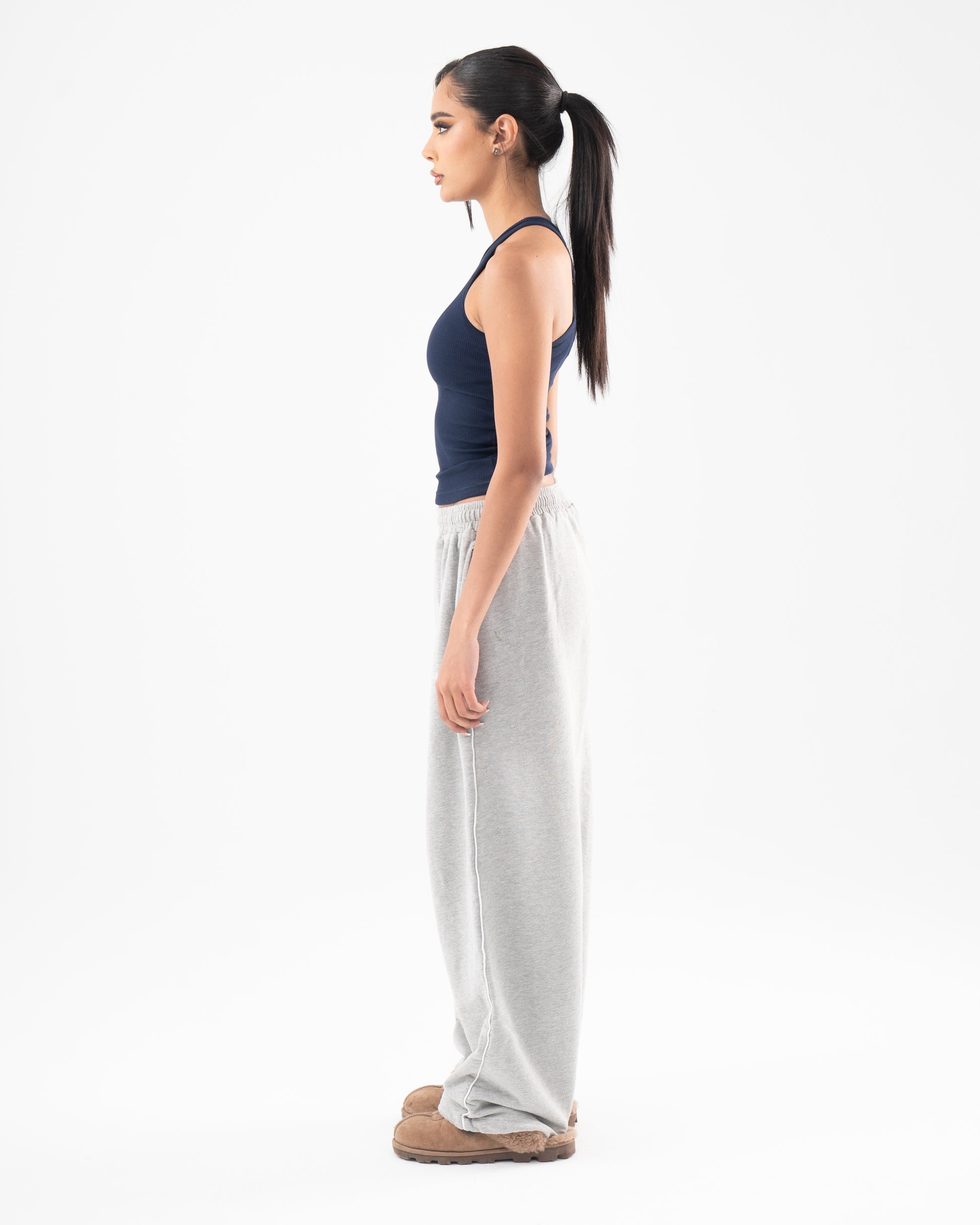 Core Skin Halter In Navy