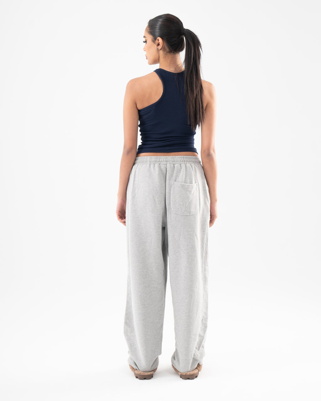 Core Skin Halter In Navy