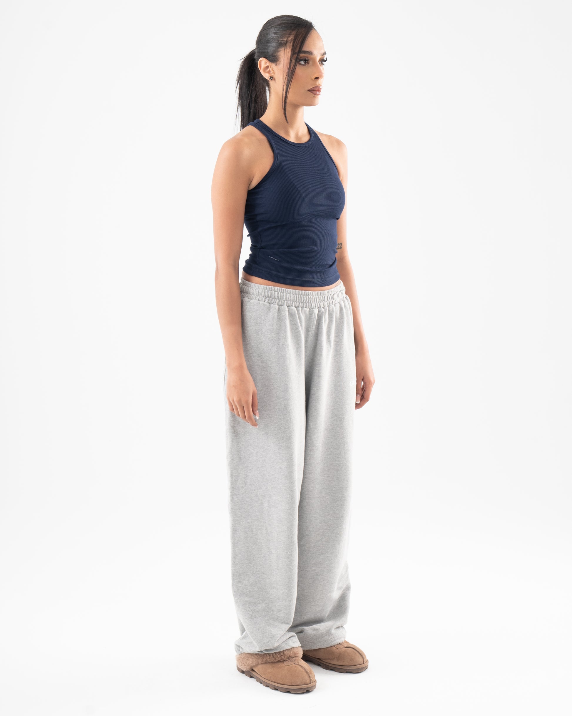 Core Skin Halter In Navy