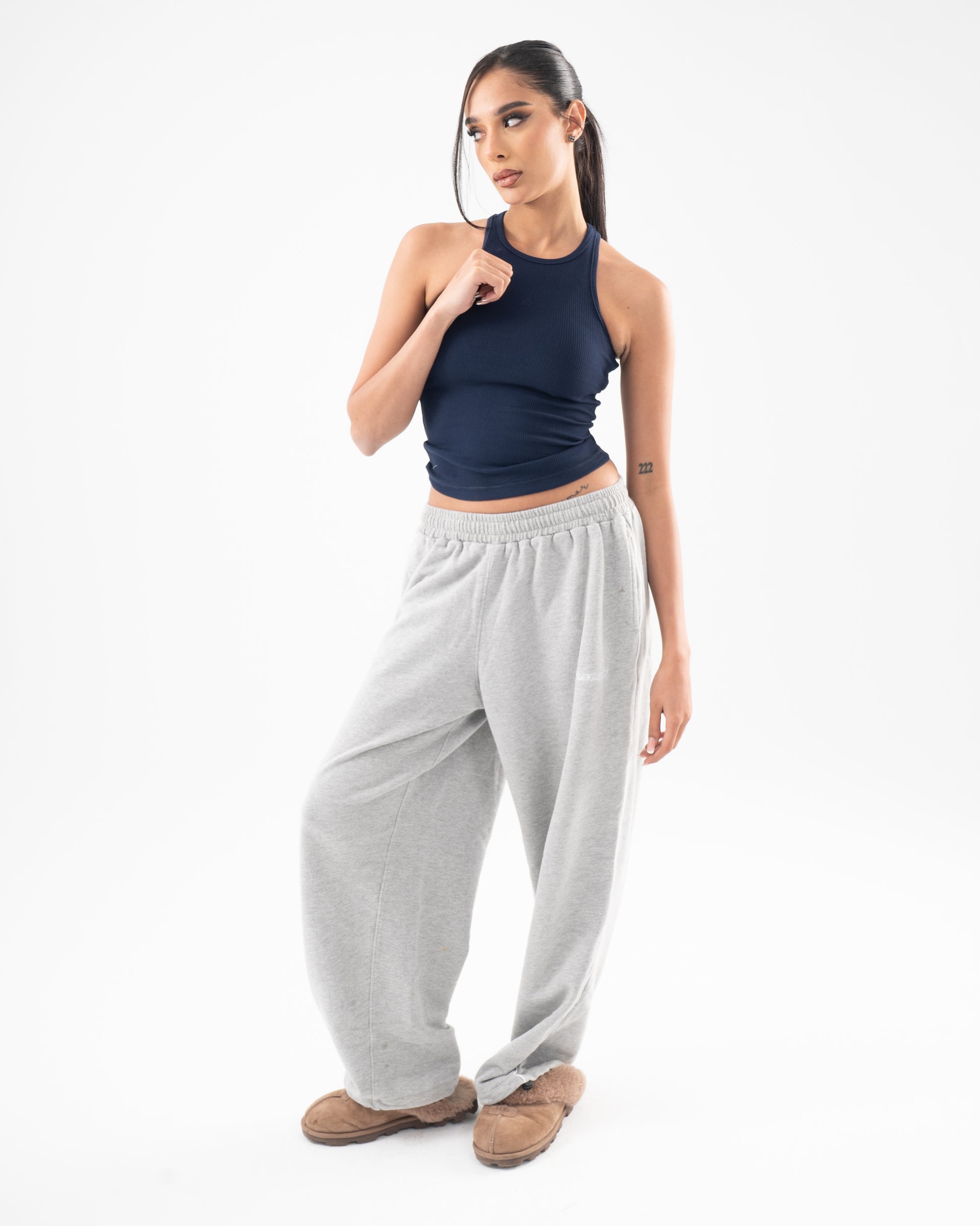 Core Skin Halter In Navy