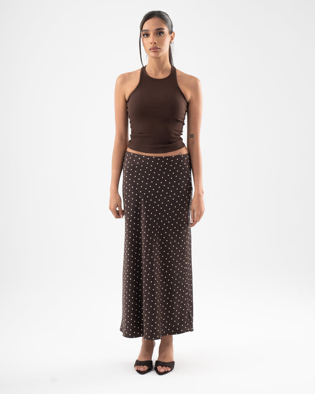 Core Skin Halter In Brown