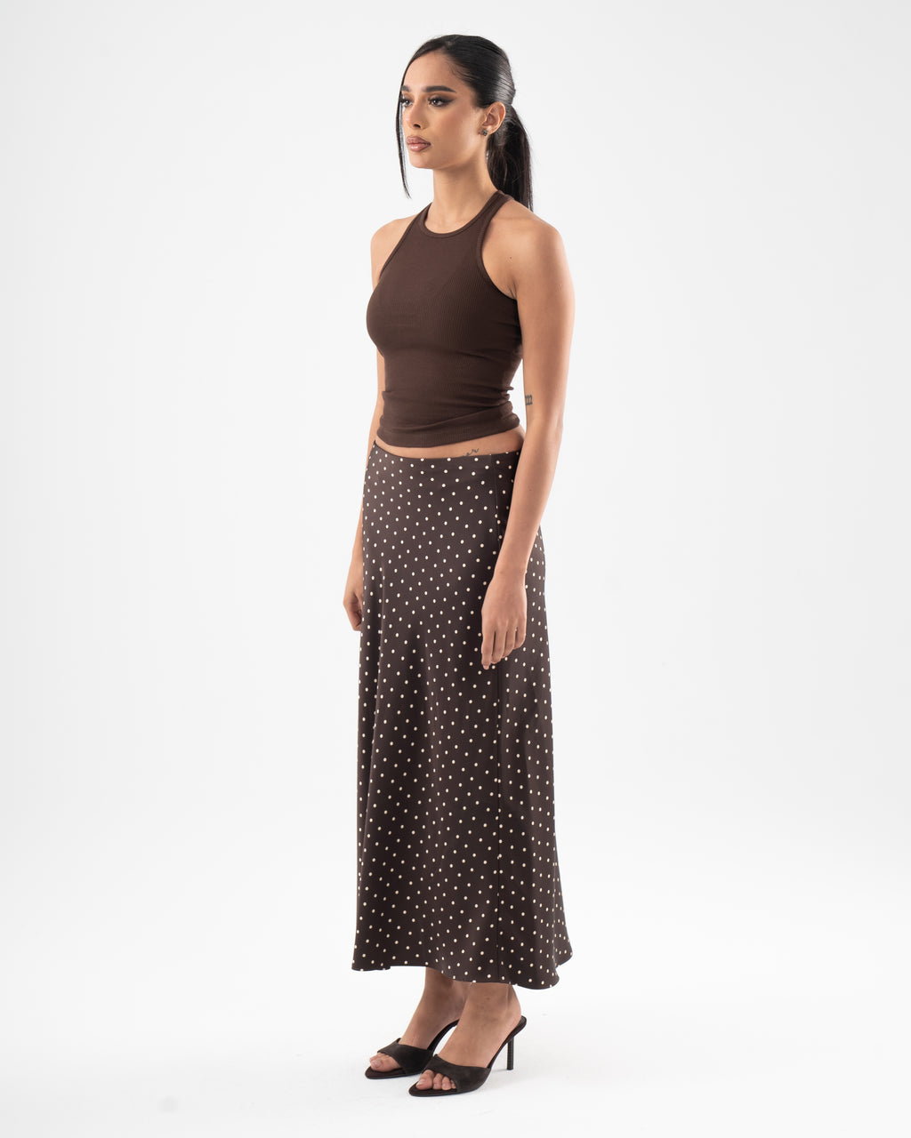 Core Skin Halter In Brown
