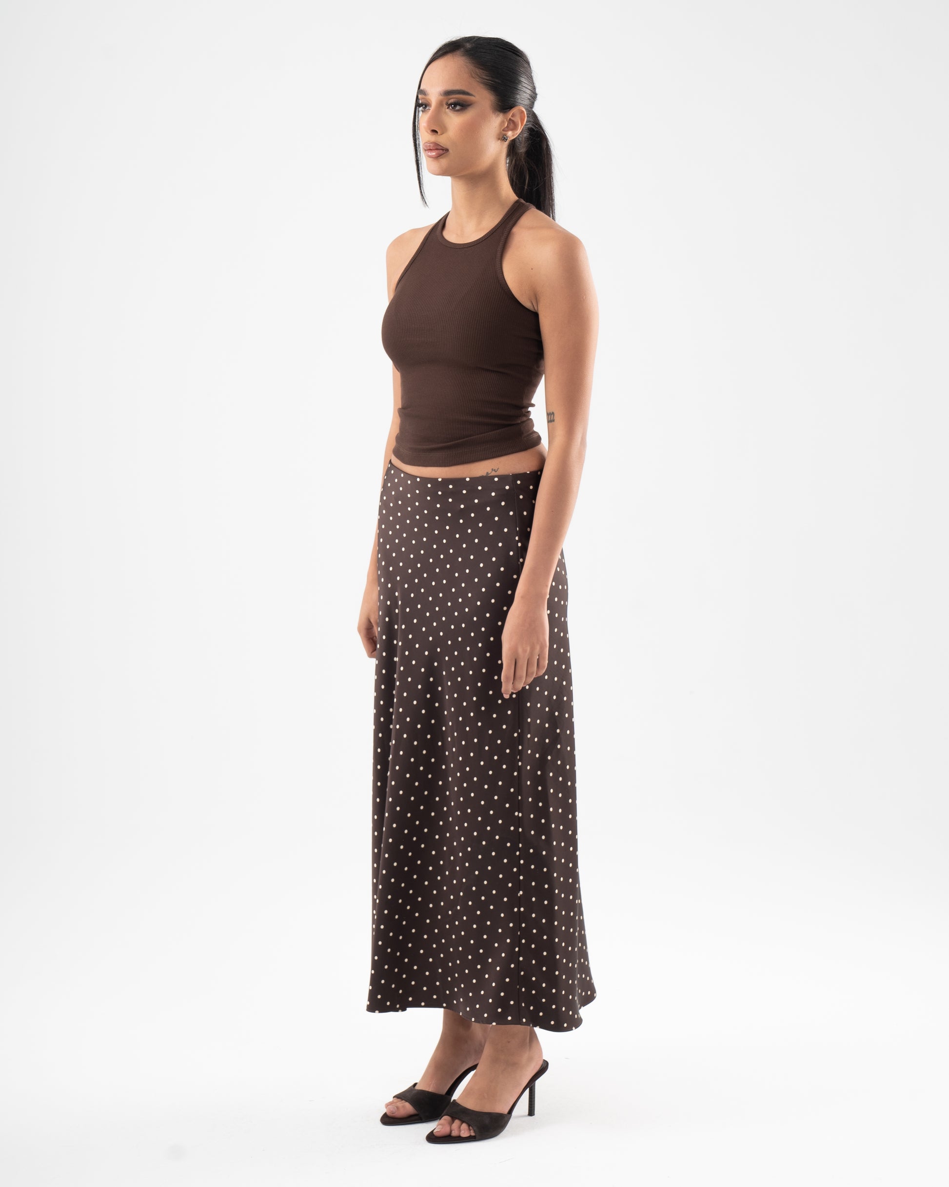 Core Skin Halter In Brown