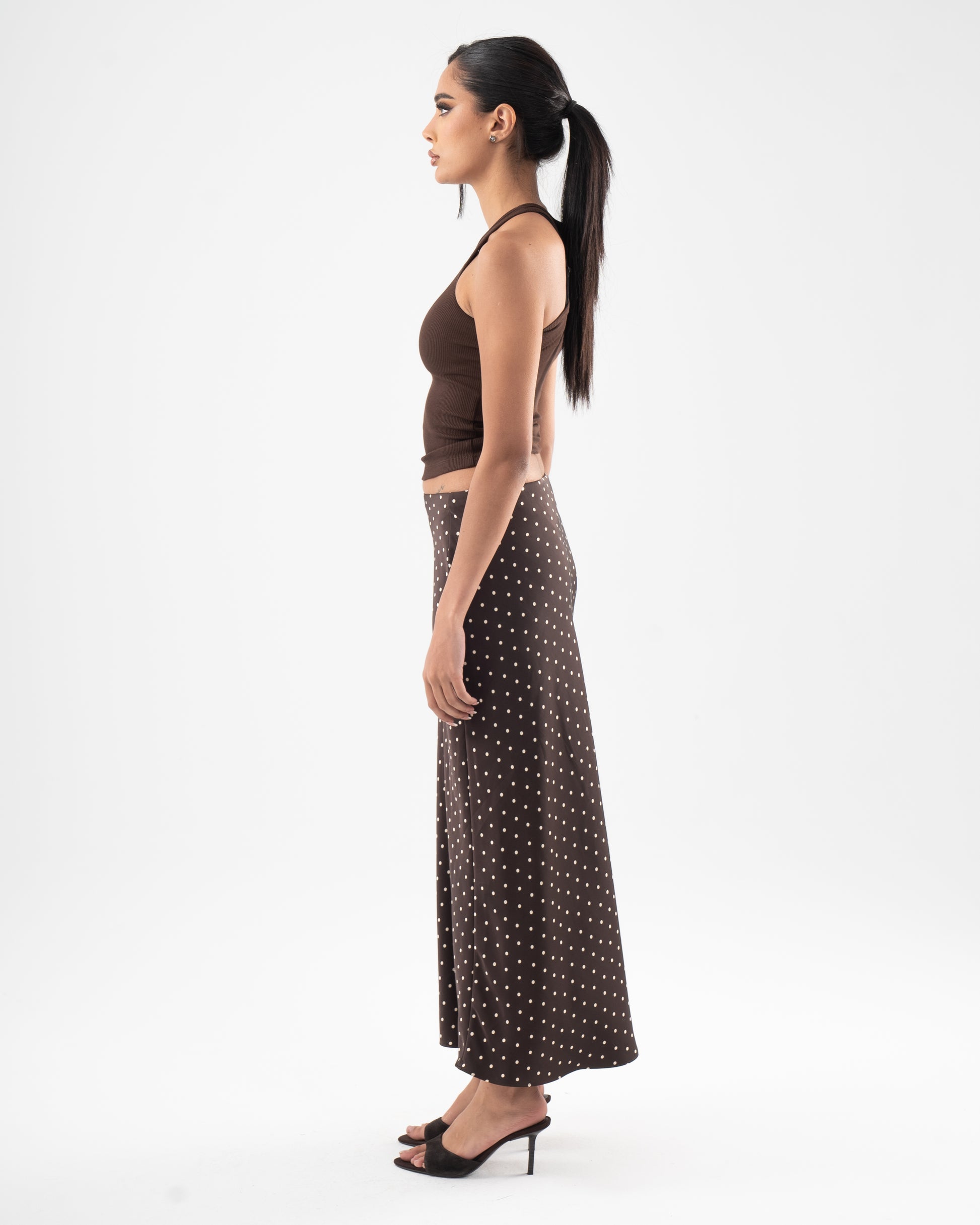 Core Skin Halter In Brown