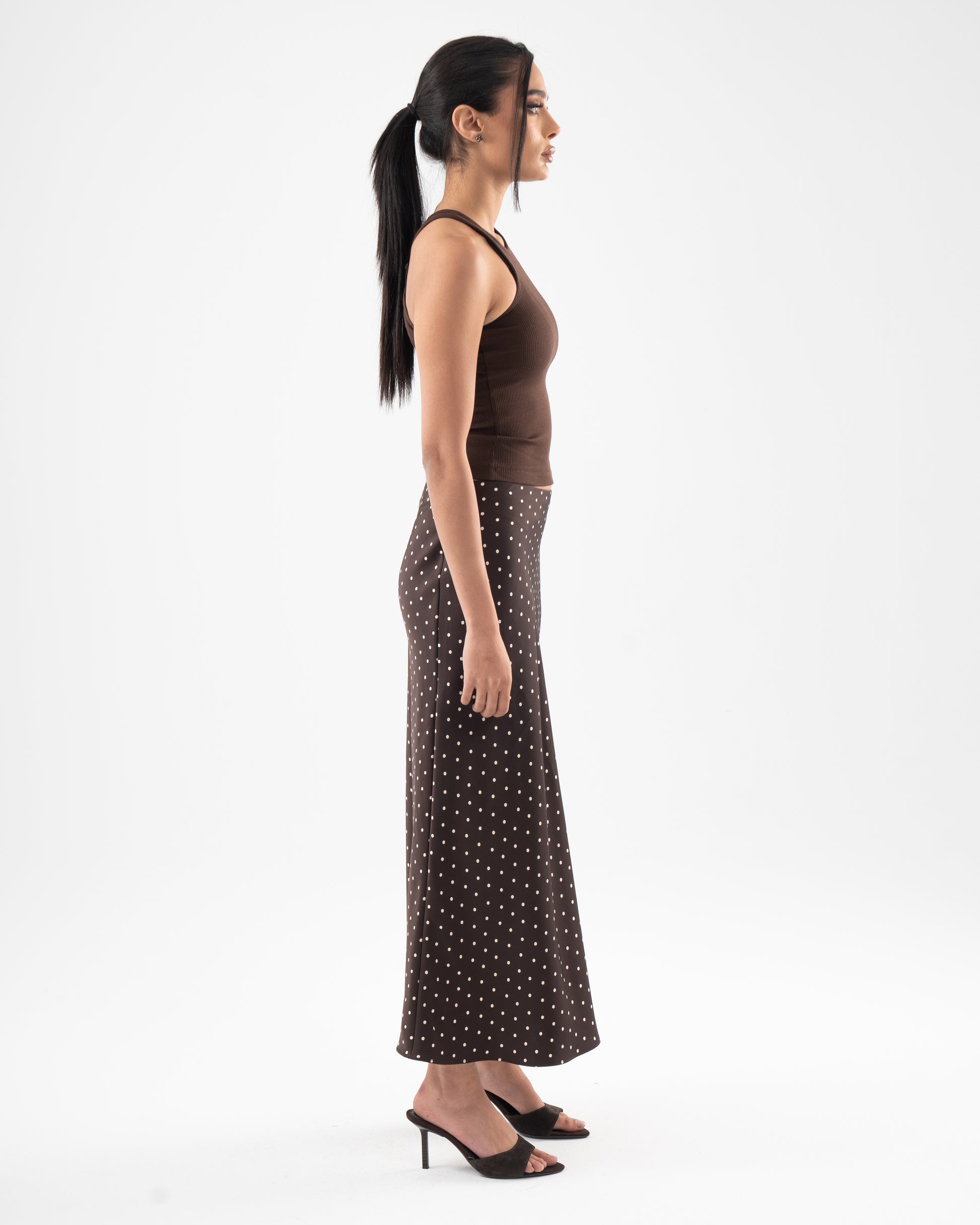 Core Skin Halter In Brown