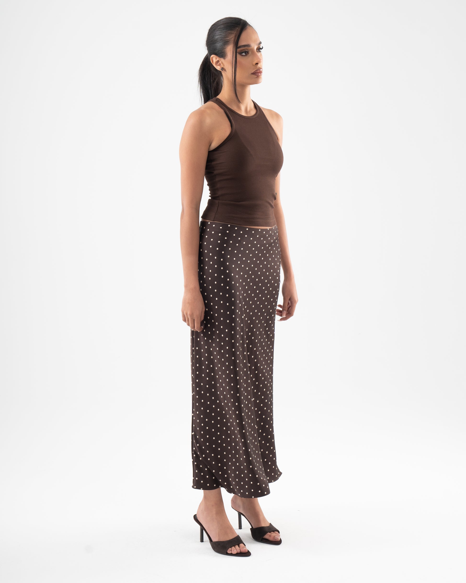 Core Skin Halter In Brown