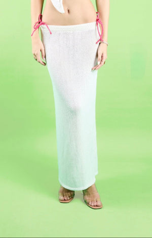 Nikita White Maxi Skirt