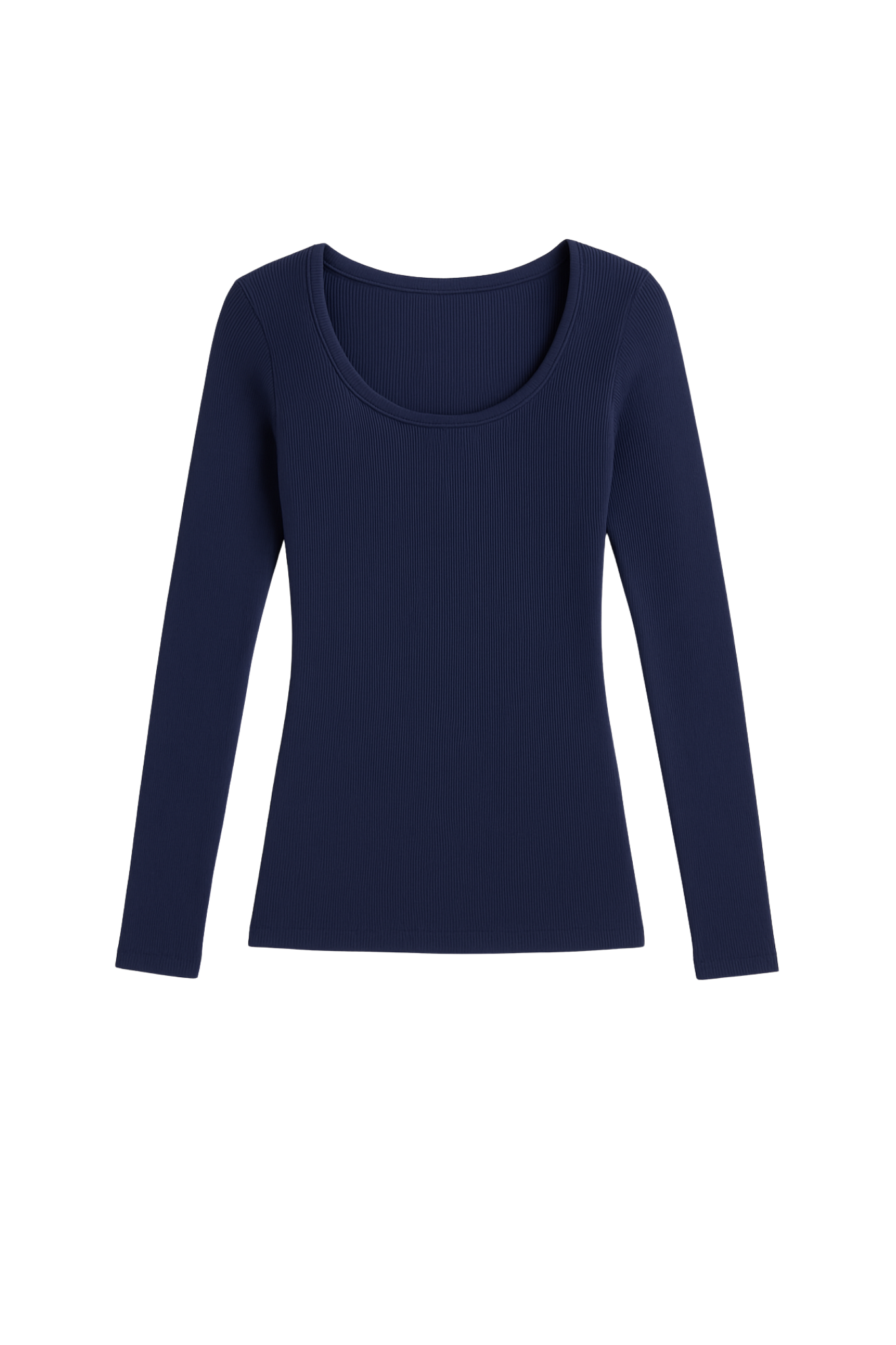 Core Skin Scoop Top In Navy
