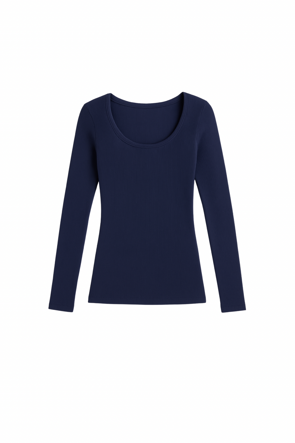Core Skin Scoop Top In Navy