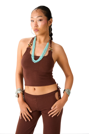 Cacao Knit Top