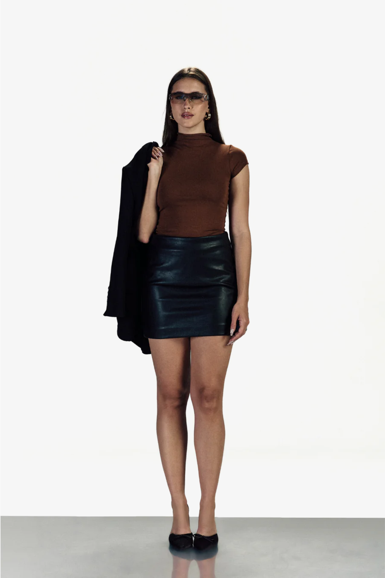 ROASTED CARAMEL HIGH NECK TOP