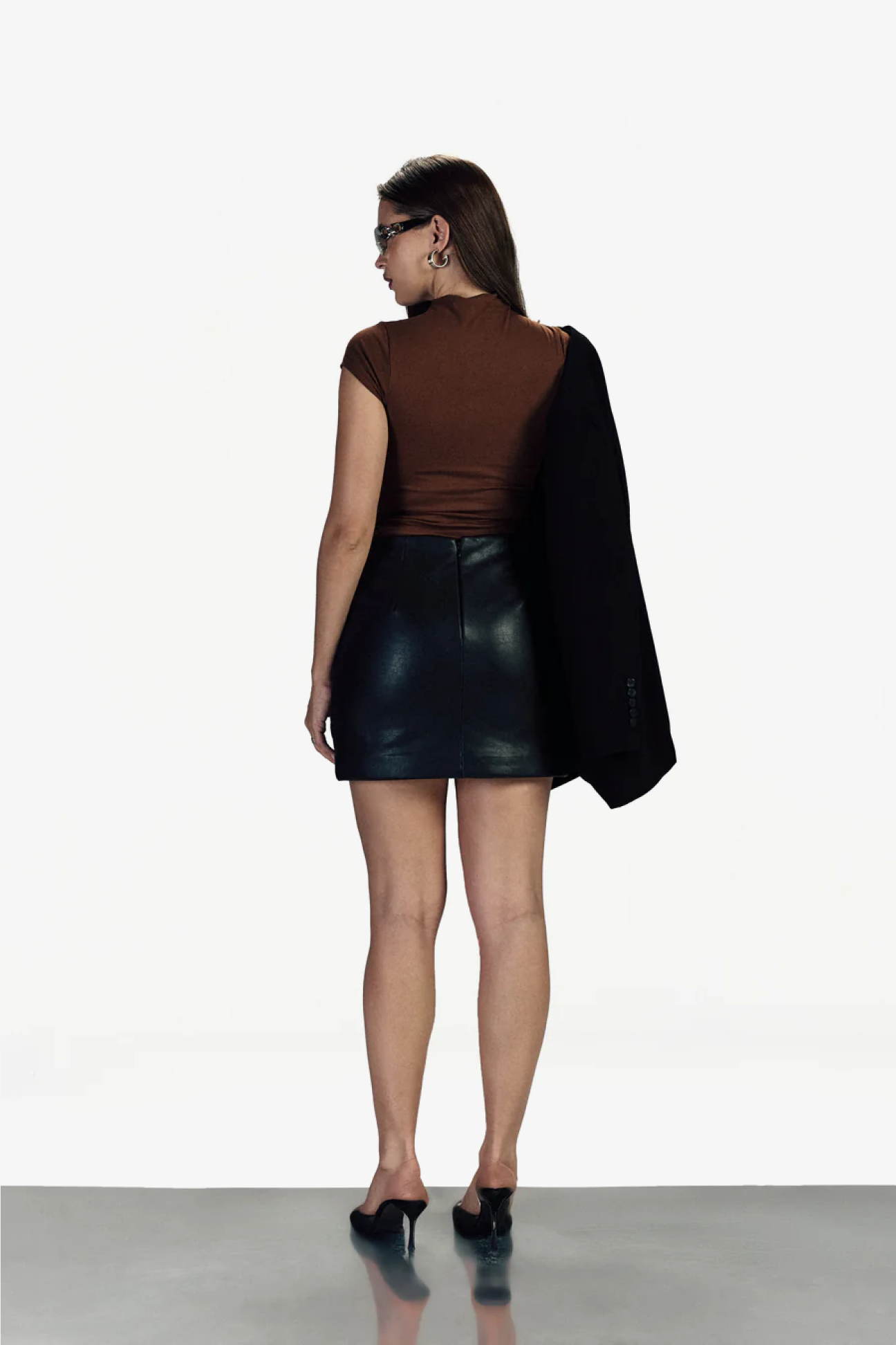 ROASTED CARAMEL HIGH NECK TOP