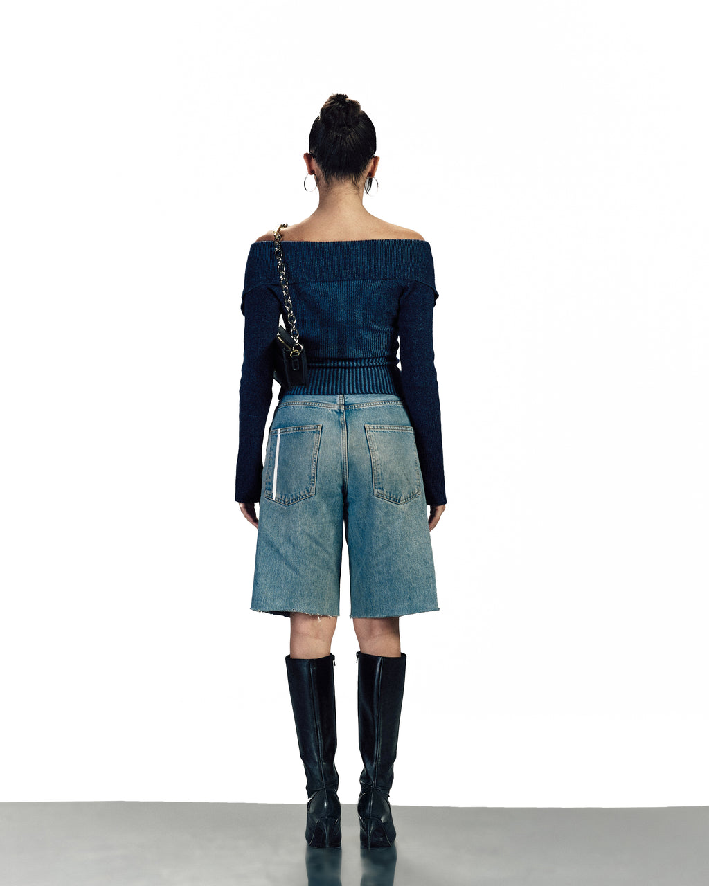 INVERTED JACKET BLUEXGREY