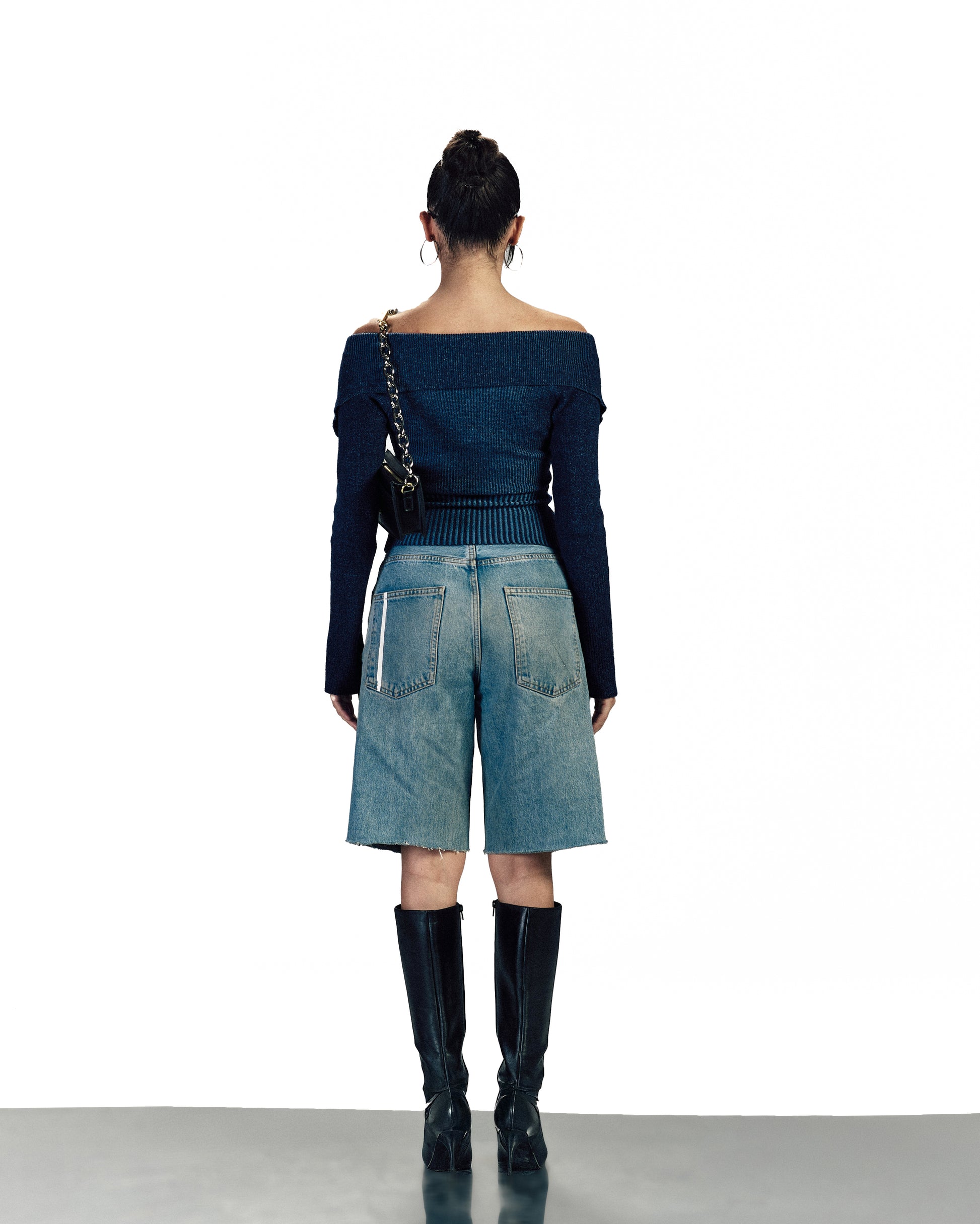 INVERTED JACKET BLUEXGREY