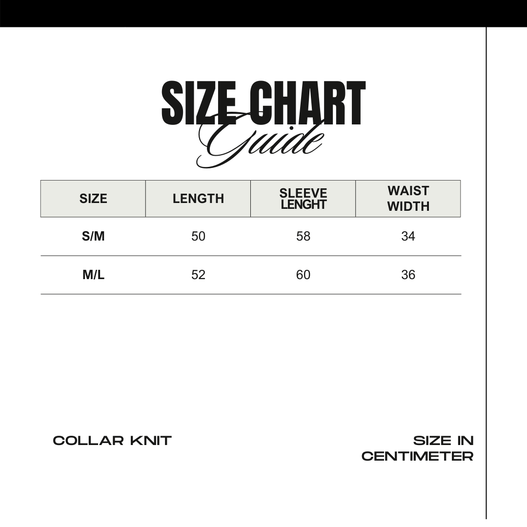 Collar Knit In Black